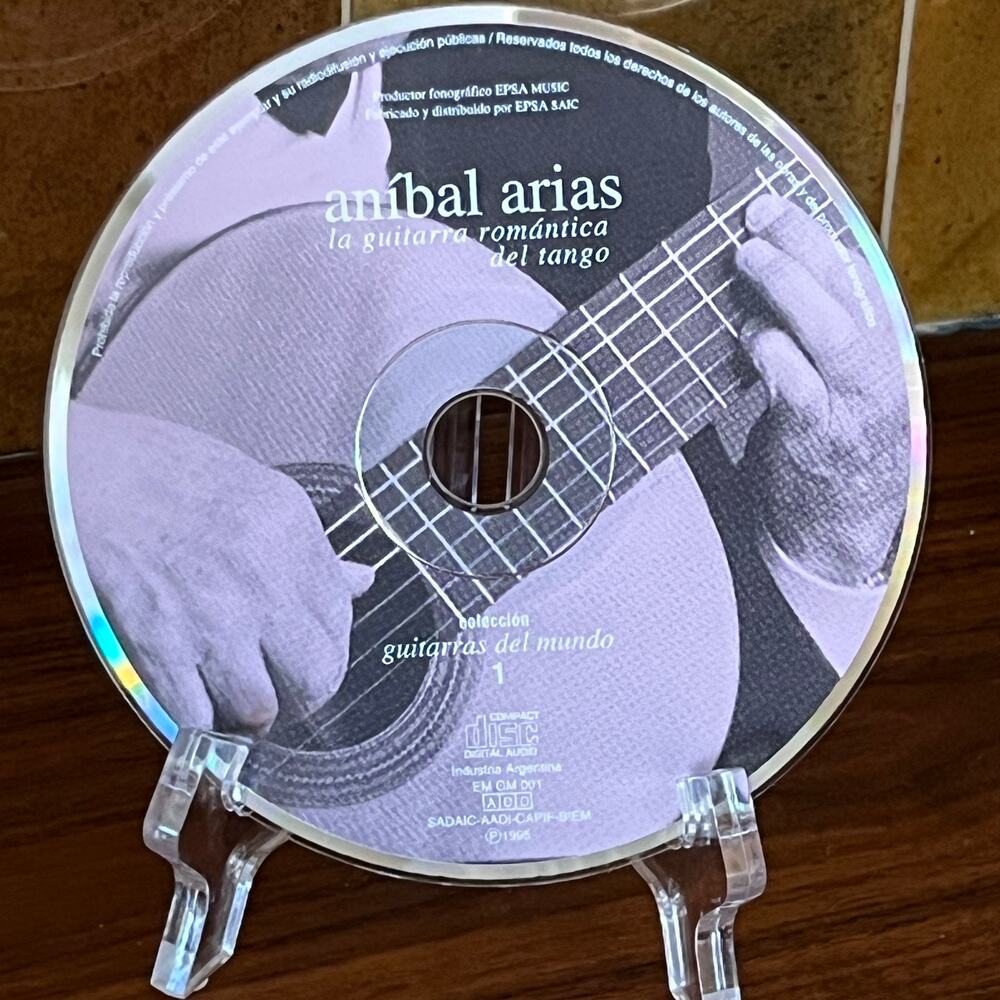 Aníbal Arias La Guitarras Romántica Del Tango CD 1995 EPSA 17039 - Picture 5 of 9